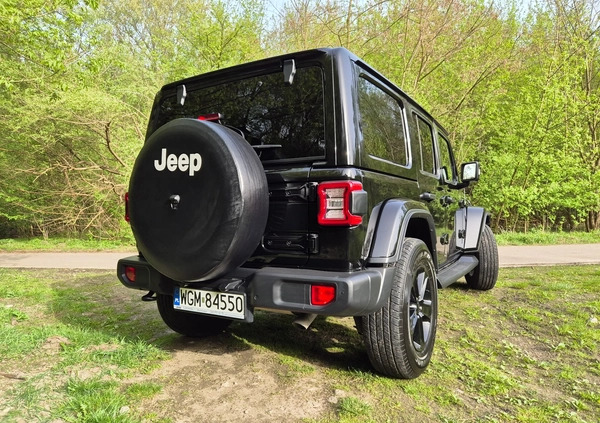 Jeep Wrangler cena 205000 przebieg: 42250, rok produkcji 2019 z Warszawa małe 781